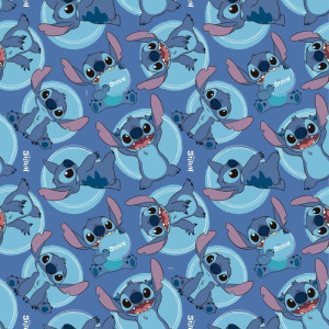 Saco Metalizado 35x55cm Stitch 35x54cm-117992-74971