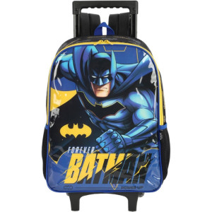 Mochila Infantil Com Rodinha Batman Azul G C/alca-115342-32876