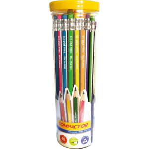 Lapis Preto Triangular Tristar Pop 2b C/borracha-117900-52317