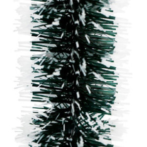 Artigo Para Decoracao Natal Festao Pvc 5x200cm Verde Nevad