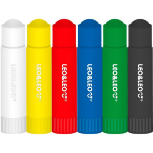 Tinta Guache Bastao 6 Cores-114567-84099