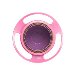 Tigela Giratoria 360 Graus Spaceship Rosa - Nasa Collection-BB1205-60185