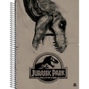 Caderno 01x1 Capa Dura Jurassic Park 80f-116737-77078