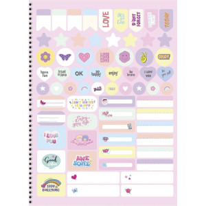 Caderno 10x1 Capa Dura Cristales 160f-116745-97766