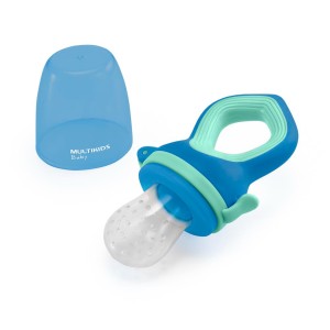 Alimentador Com Tela De De Silicone Funny Meal Azul-BB1098-71905