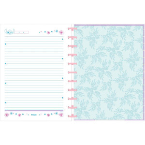Caderno 01x1 Capa Dura Stitch Disco 80f-116684-92611