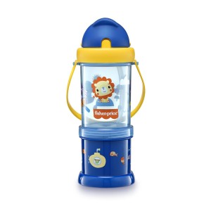 Copo Com Porta Snack Playfyl Azul Summer Sky-BB1012-79206