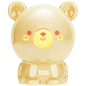 Apontador Com Deposito Decor. Tris Ursinhos 3 Cores-117258-35604