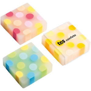 Borracha Decorada Tris Confete 3 Cores-117261-91533