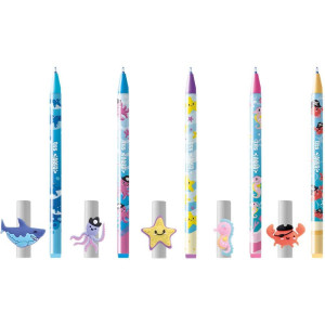 Caneta Esferografica Tris Aqua 1.0mm 5 Modelos-117251-65820