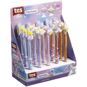 Caneta Gel Tris Fantasy Apagavel 0.7mm 5c