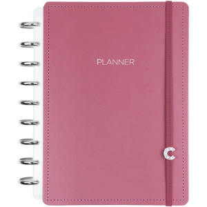 Caderno Inteligente Planner Medio Guava 168fls-118339-46425