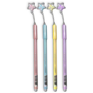 Caneta Gel Apagavel 0.5 C/pingente Estrel-114640-47893
