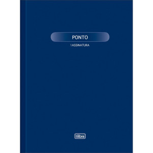 Livro Ponto 1 Assinatura 100fls 218x319mm
