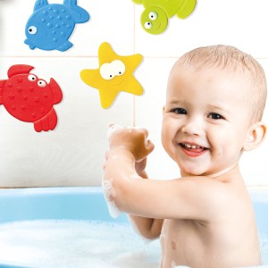 Mini Tapetes Para Banho Bath & Fun 4 Pcs-BB1144-32000