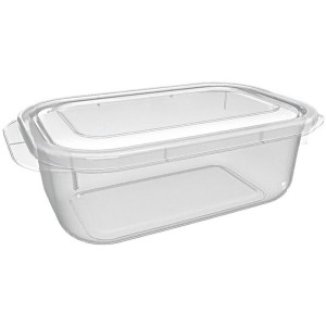 Pote Plastico Retangular Alto Pp 868ml.-118799-31721