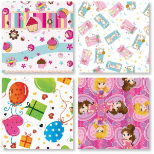 Saco Metalizado 25x37cm Infantil Feminino 25x35cm (s)-102141-19429