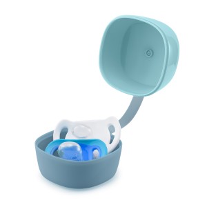 Porta Chupetas Soft Fisher Price Azul-BB1078-86593