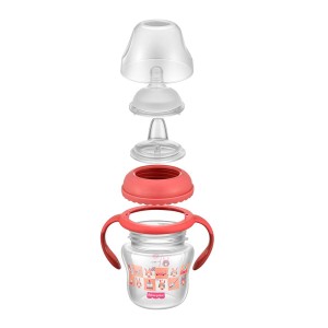 Copo De Transição First Moments + Bico Extra + Alça Removível - 150 Ml - Rosa Bubblegum-BB1056-61875