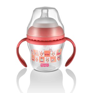 Copo De Transição First Moments + Bico Extra + Alça Removível - 150 Ml - Rosa Bubblegum-BB1056-68490