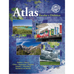 Livro Atlas Escolar E Didatico Cp.dura 80p-002969-63060