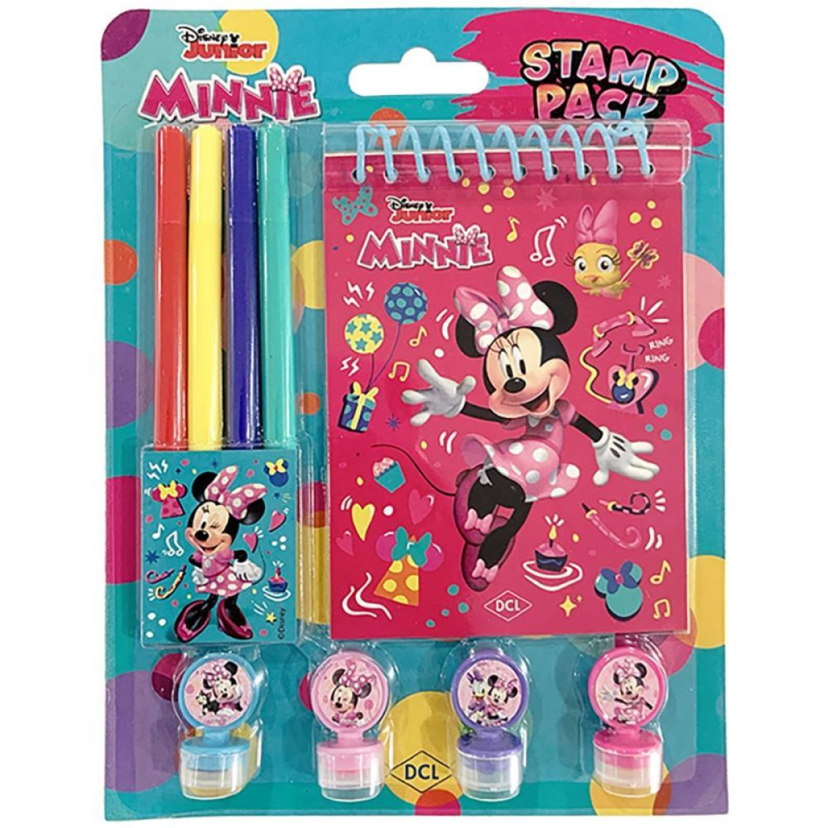 Livro Infantil Colorir Stamp Pack Minnie Carimbos-120526-72964