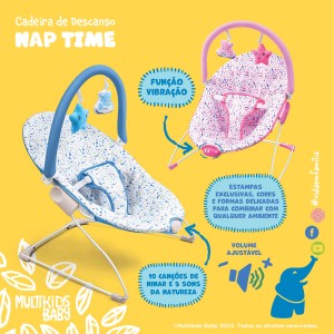 Cadeira De Descanso Nap Time Azul-BB218-42512