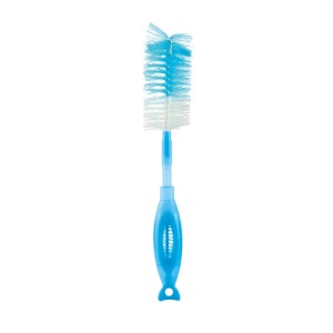 Escova Limpa Mamadeira E Bico 2 Em 1 Soft Clean Azul-BB153-83688