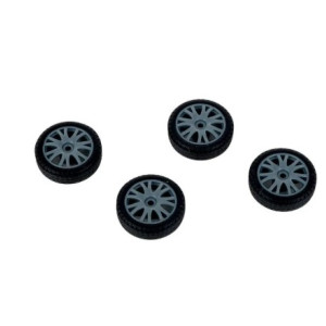 Carrinho R/c 1:24 Racing Control Drift X - Vermelho E Preto-BR2417-615-91131