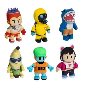 Stumble Guys Série 2 - Pelúcias 16.5cm Sortidas - Display 8pcs-BR2379-623
