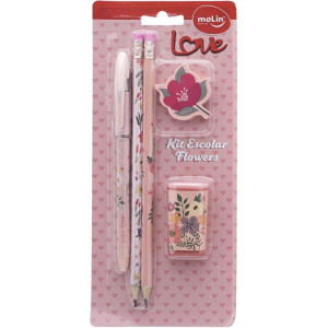 Kit Escolar Love 1can+2lap+1borr+1apon-120434-32845