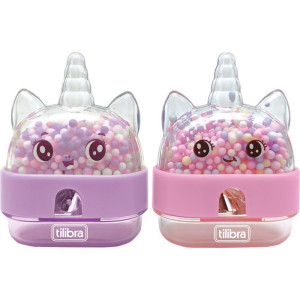 Apontador Com Deposito Decor. Unicornio 1 Furo 2mod.-120318-51645