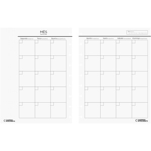 Caderno Inteligente Planner Refil Medio Casual-118359-29752