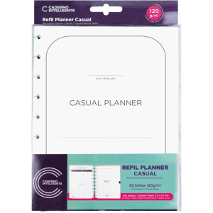 Caderno Inteligente Planner Refil Medio Casual-118359-72271