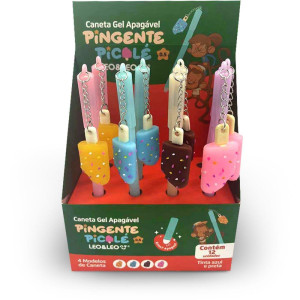 Caneta Gel Apagavel 0.5 C/pingente Picole-114639-71362