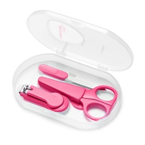 Kit Cuidados No Estojo Higienico Perfect Baby Rosa-BB1087-25476