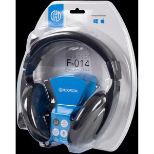 Fone De Ouvido Com Microfone Headset Grande Preto-120142-84632