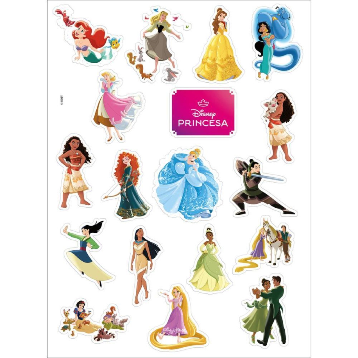 Livro Infantil Colorir Livro Tapete Disney C/adesivos-118316-85990