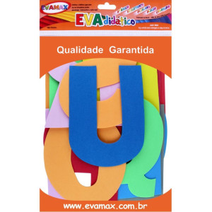 Material Didatico Eva Letras Gd. 21cm 31pcs Colors-118603-97774