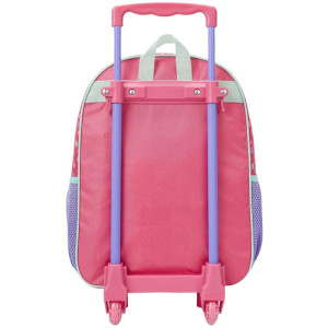 Mochila Infantil Com Rodinha Gato Rosa Gr-116516-92053