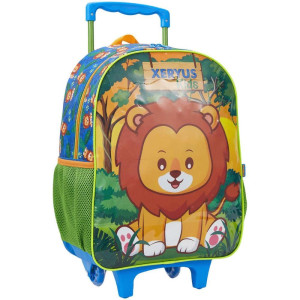 Mochila Infantil Com Rodinha Leao Kids Gr-116556-49098