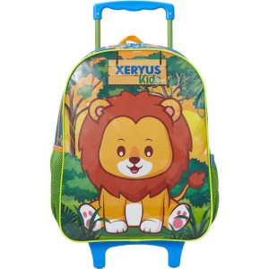 Mochila Infantil Com Rodinha Leao Kids Gr-116556-73164