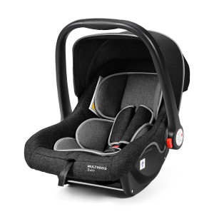 Bb406 - Bebe Conforto Rest - 0 A 13 Kgs - Preto Com Cinza - Multikids Baby-BB406-62978