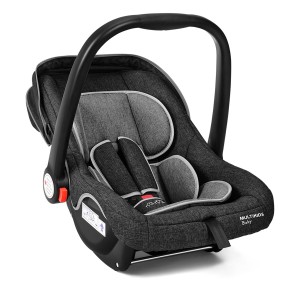 Bb406 - Bebe Conforto Rest - 0 A 13 Kgs - Preto Com Cinza - Multikids Baby-BB406-89799