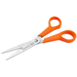 Tesoura Multiuso Fio Liso Laranja 14cm-120138-63304