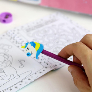 Livro Brinquedo Ilustrado Kit Divertido Unicornios-117195-18819