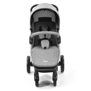 Bb368 - Carrinho Passeio Bliss Litet Preto Com Cinza-BB368-19054