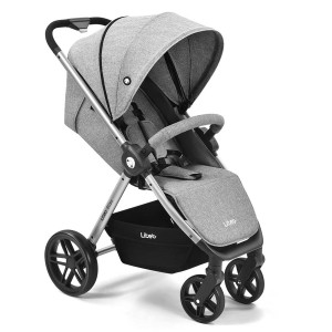 Bb368 - Carrinho Passeio Bliss Litet Preto Com Cinza-BB368-68764