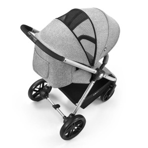 Bb368 - Carrinho Passeio Bliss Litet Preto Com Cinza-BB368-95303