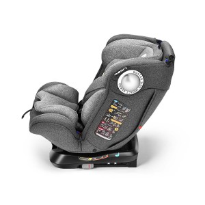 Bb761 - Cadeira Para Auto Litet Smart 360. Isofix Cinza-BB761-47457